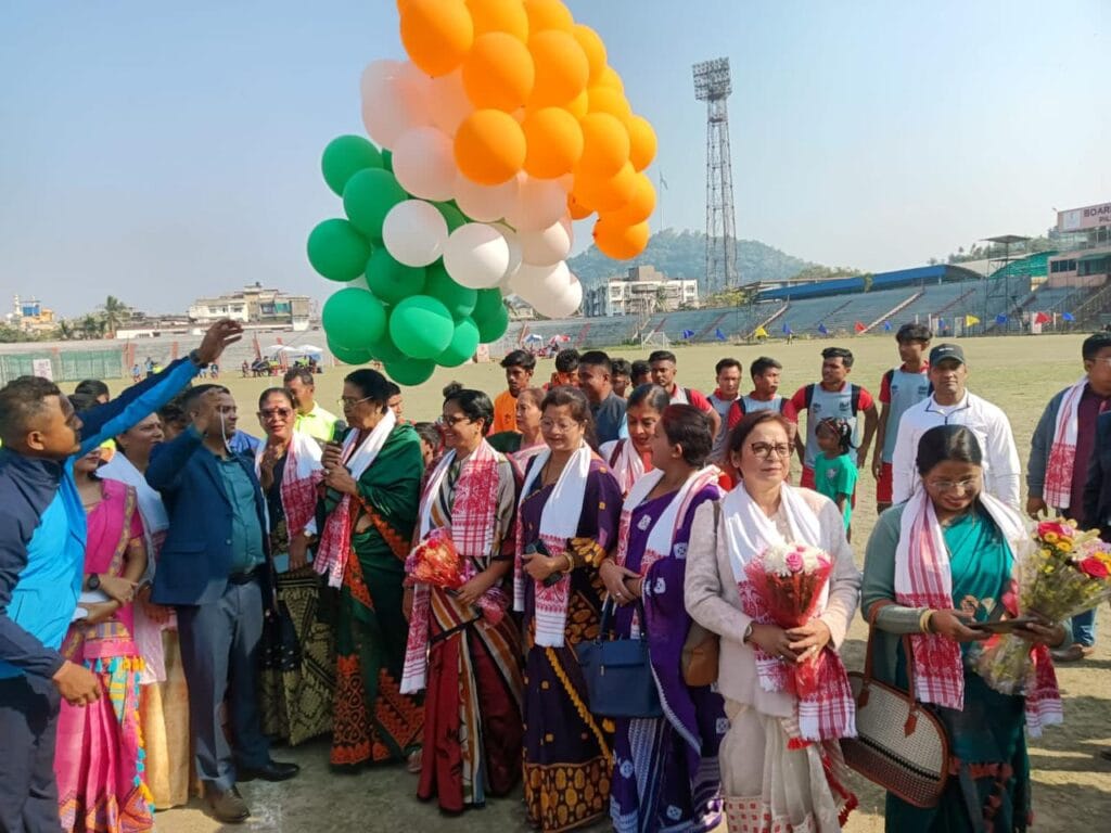 Kamrup Metro inaugrating Khel Maharan 2023